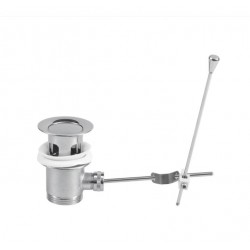 Ventil scurgere 1 1/4", grohe, alama, pentru lavoar si bideu, include tije actionare dop